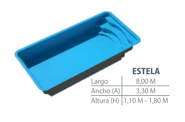 PISCINA DE POLIESTER