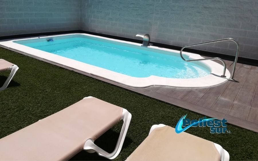 piscinas de cloración salina poliéster