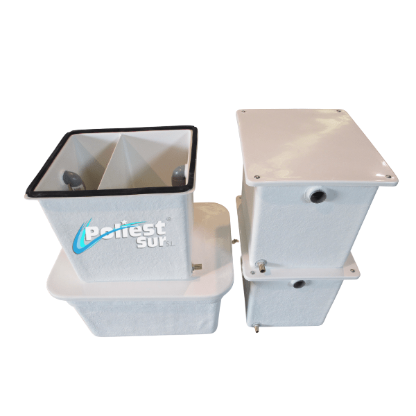 Separador de grasas de 55 L