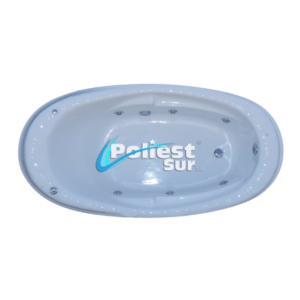 Bañera de hidromasaje ovalada MARINA