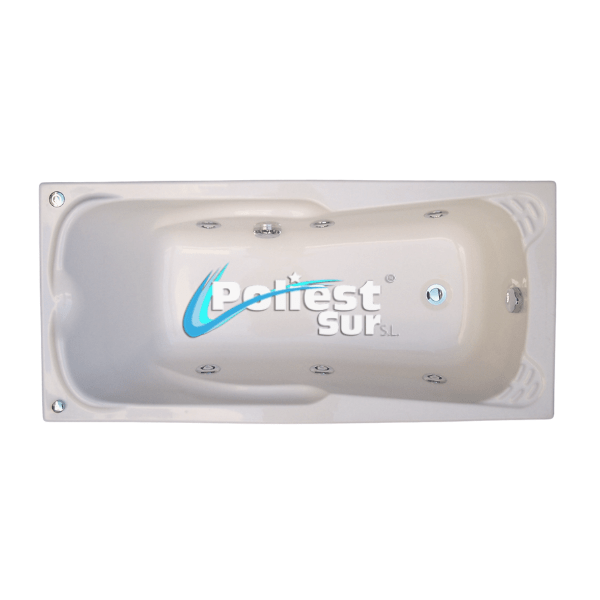 Bañera de hidromasaje rectangular MONICA