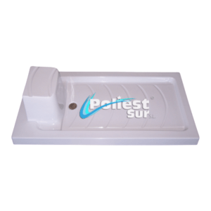 Placa de ducha con asiento