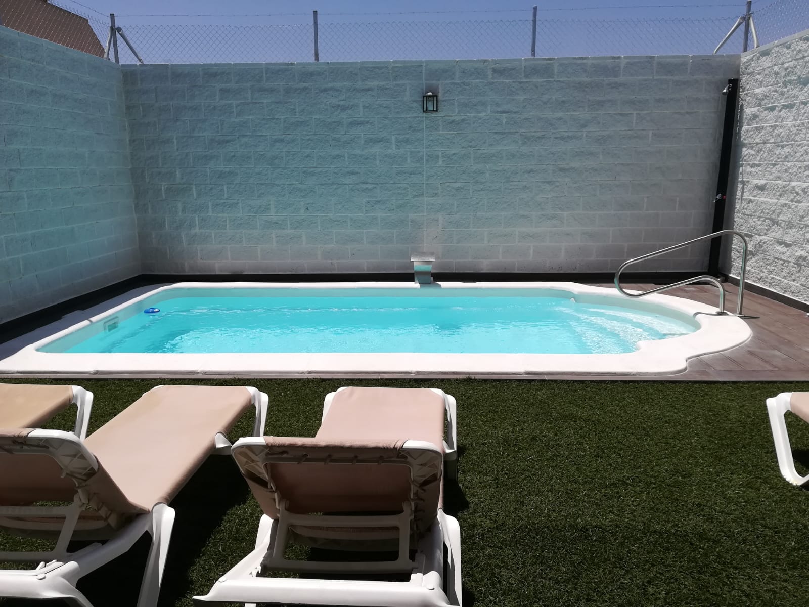 piscina de poliéster