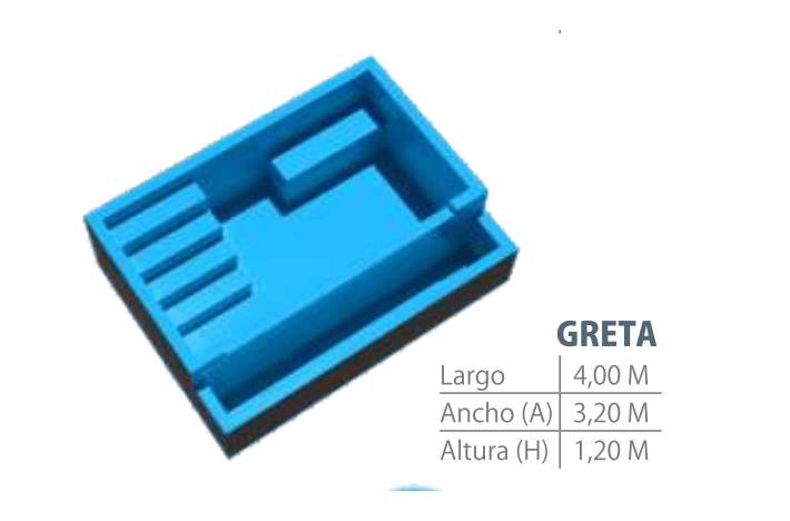 PISCINA DE POLIESTER