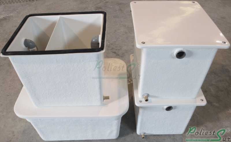 separadores de grasas rectangulares 