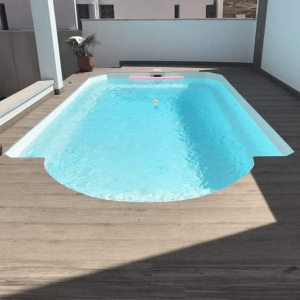 Piscina de poliéster modelo Celia