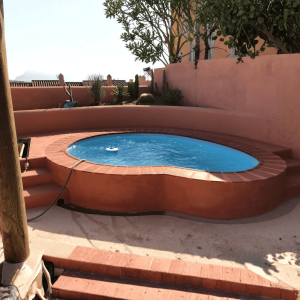 Piscina de poliester modelo Diana