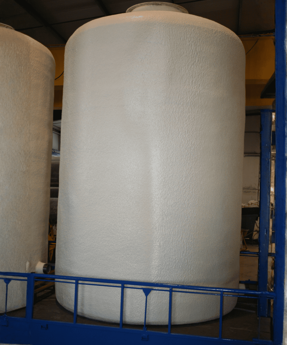 Depósito de poliéster de doble pared