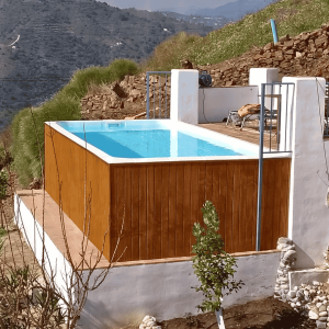 Piscina de poliéster modelo Olga