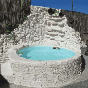 Piscina de poliéster modelo Tina